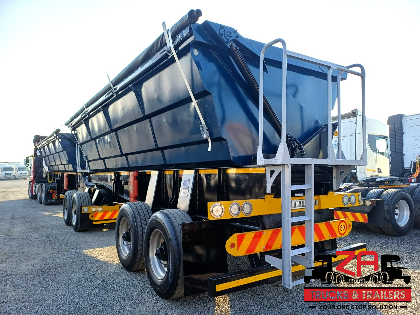 2023 TRAILMAX 40 CUBE SIDE TIPPER TRAILER #53065
